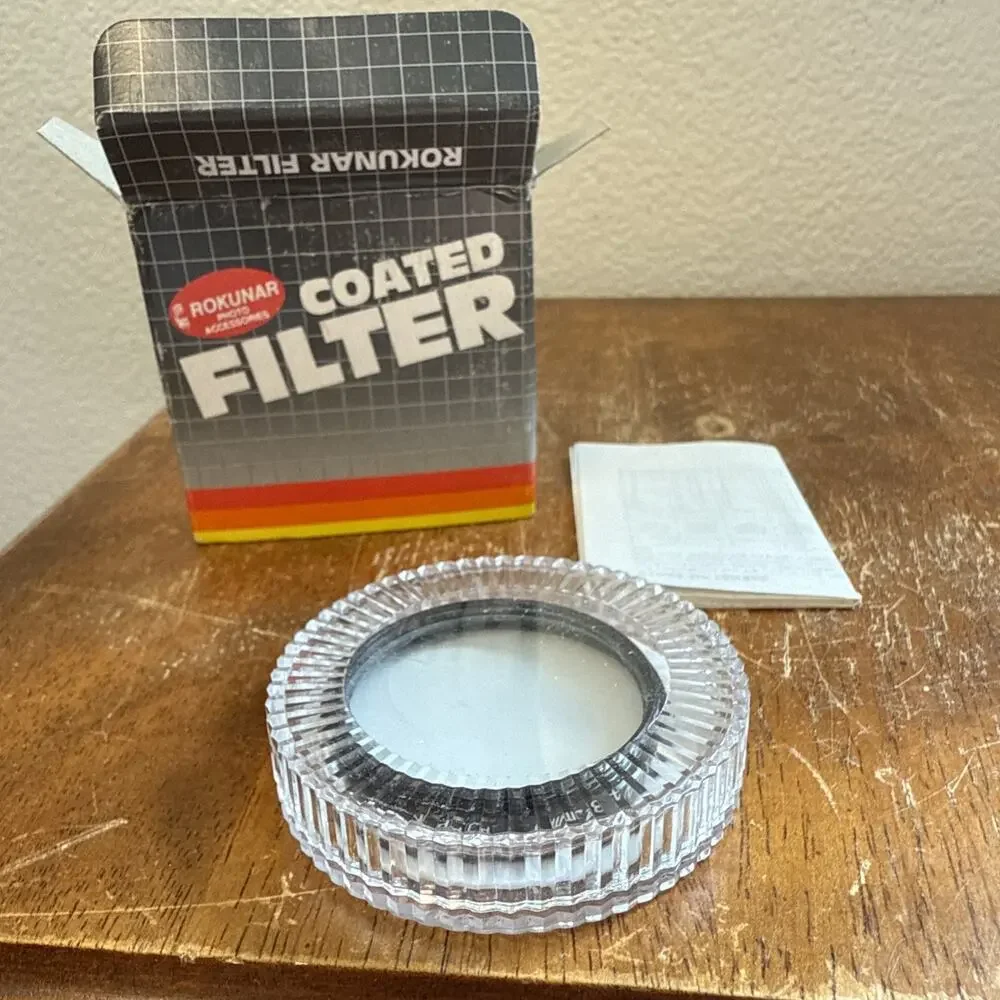 44mm UV Rokunar Coated‎ Filter VHS Camcorder Videotape Photo Accessory